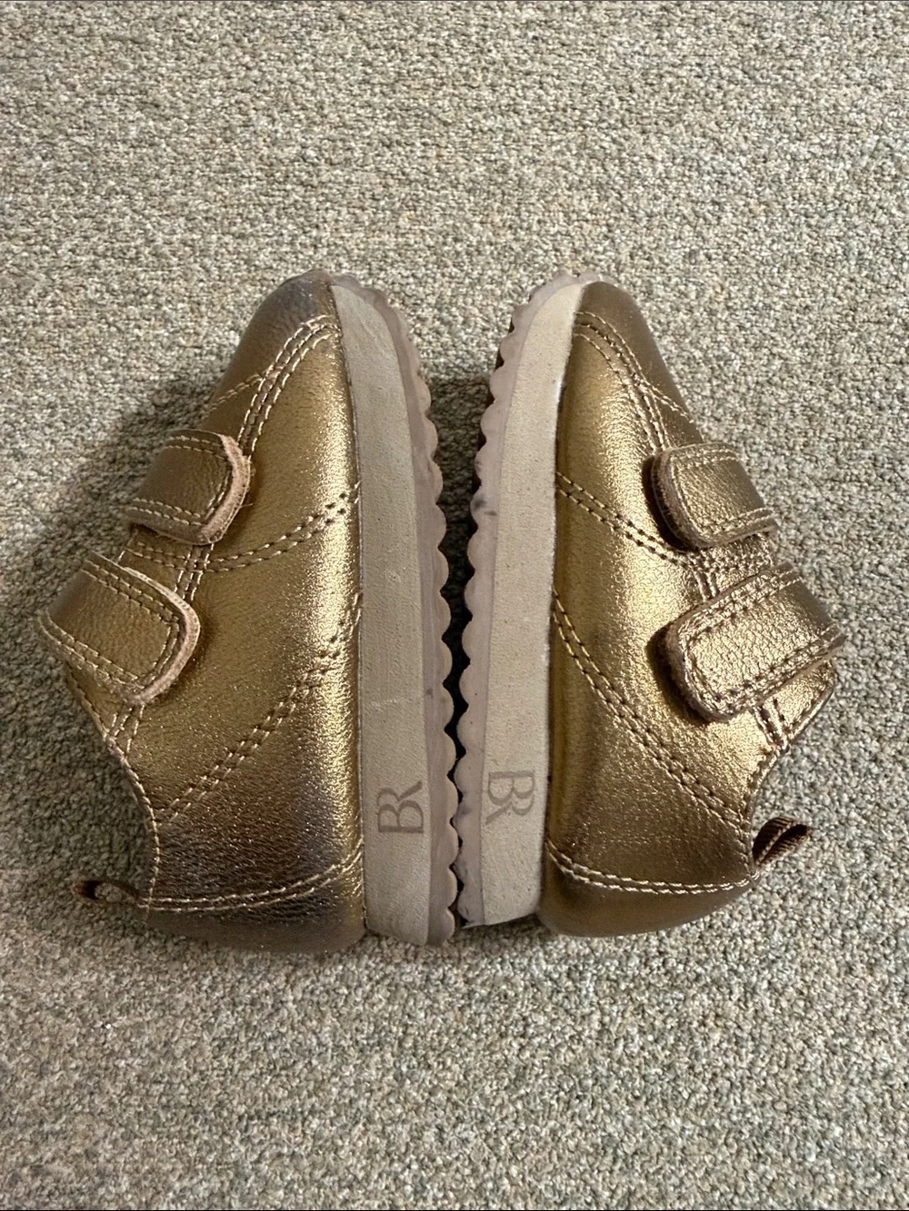 Banana Republic metallic bronze